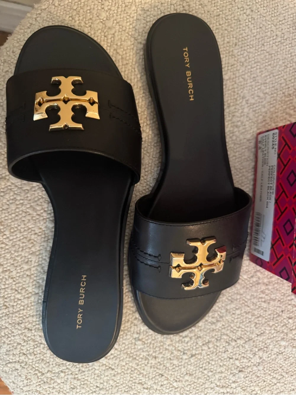 Tory Burch Everly Slide in Perfect Black
